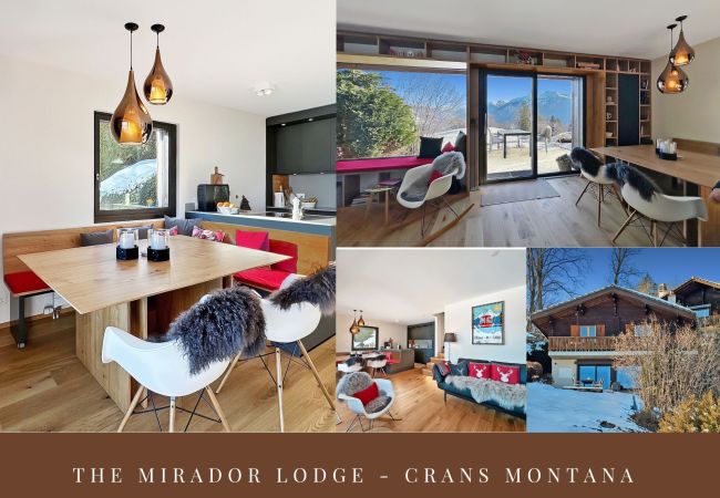 freistehendes Haus in Crans-Montana - The Mirador Lodge - Crans Montana - Swiss Alps