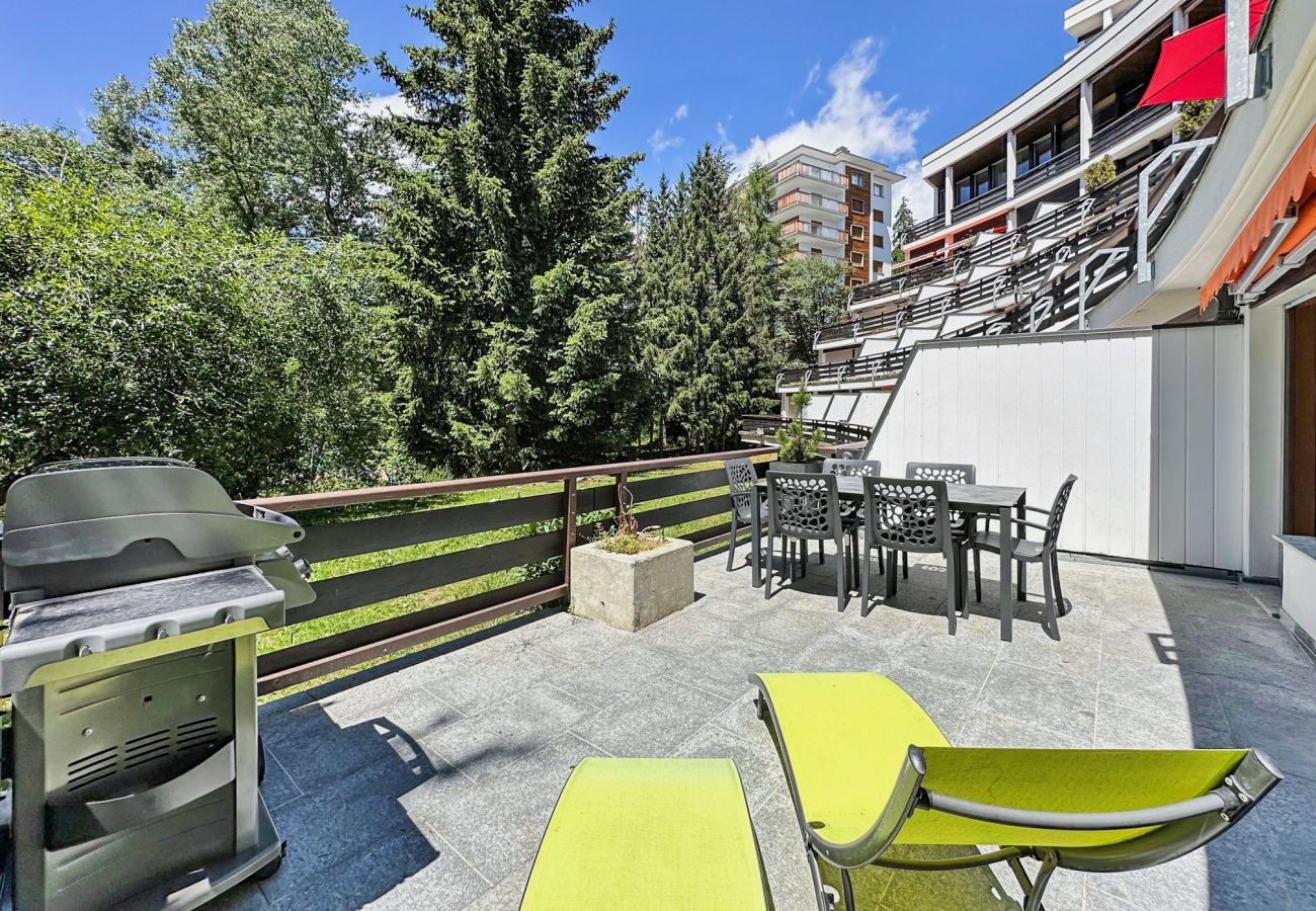 Ferienwohnung in Crans-Montana - Snowstar-Next to ski lift and golf-Crans Montana