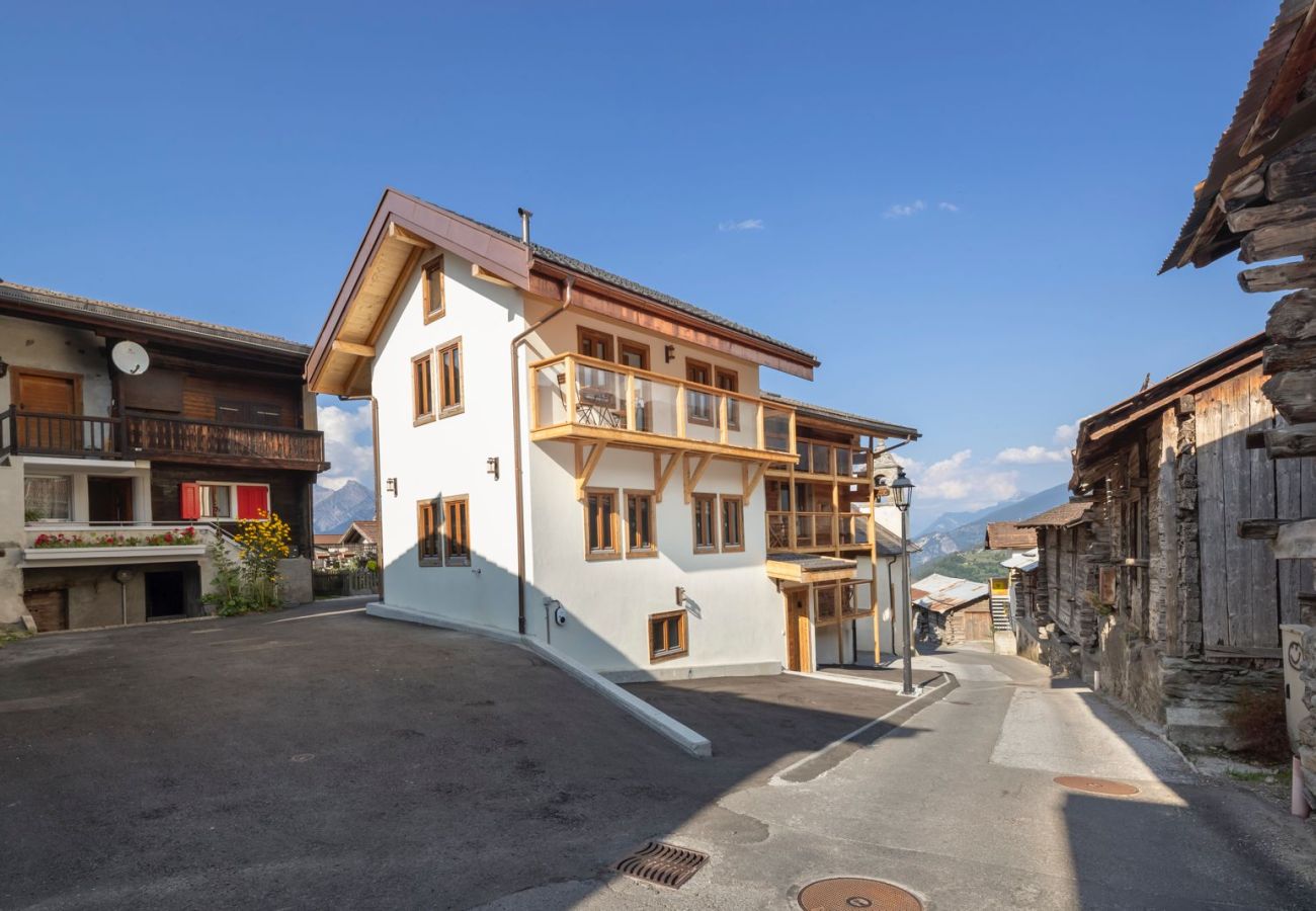 Ferienwohnung in Haute-Nendaz - Pilànous Residence - Family Suite - Swiss Alps