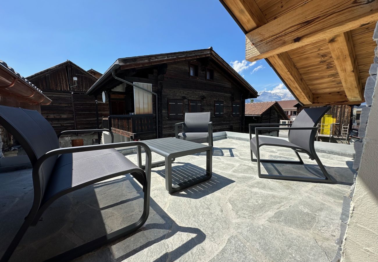 Ferienwohnung in Haute-Nendaz - Pilànous Residence - Penthouse suite - Swiss Alps