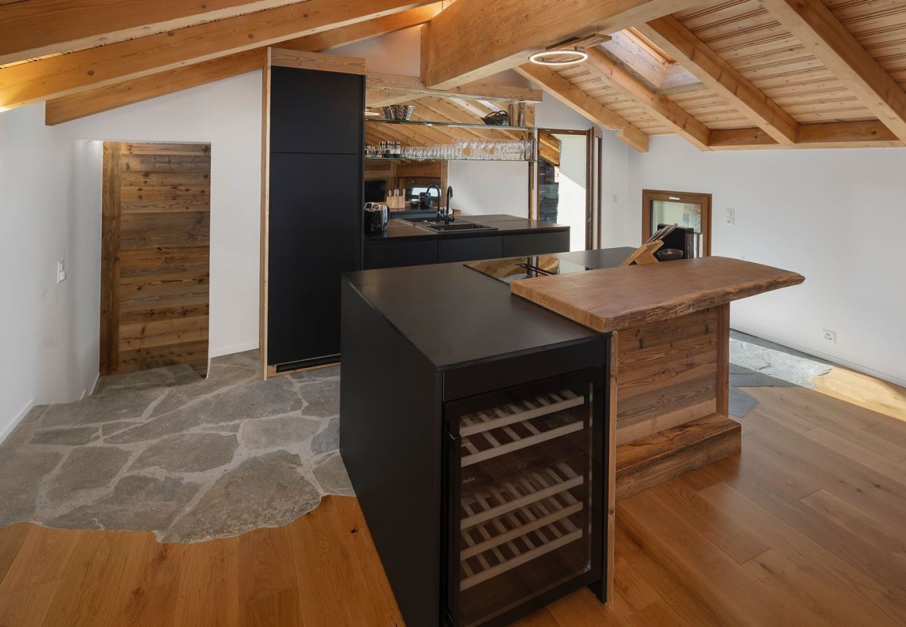 Ferienwohnung in Haute-Nendaz - Pilànous Residence - Penthouse suite - Swiss Alps