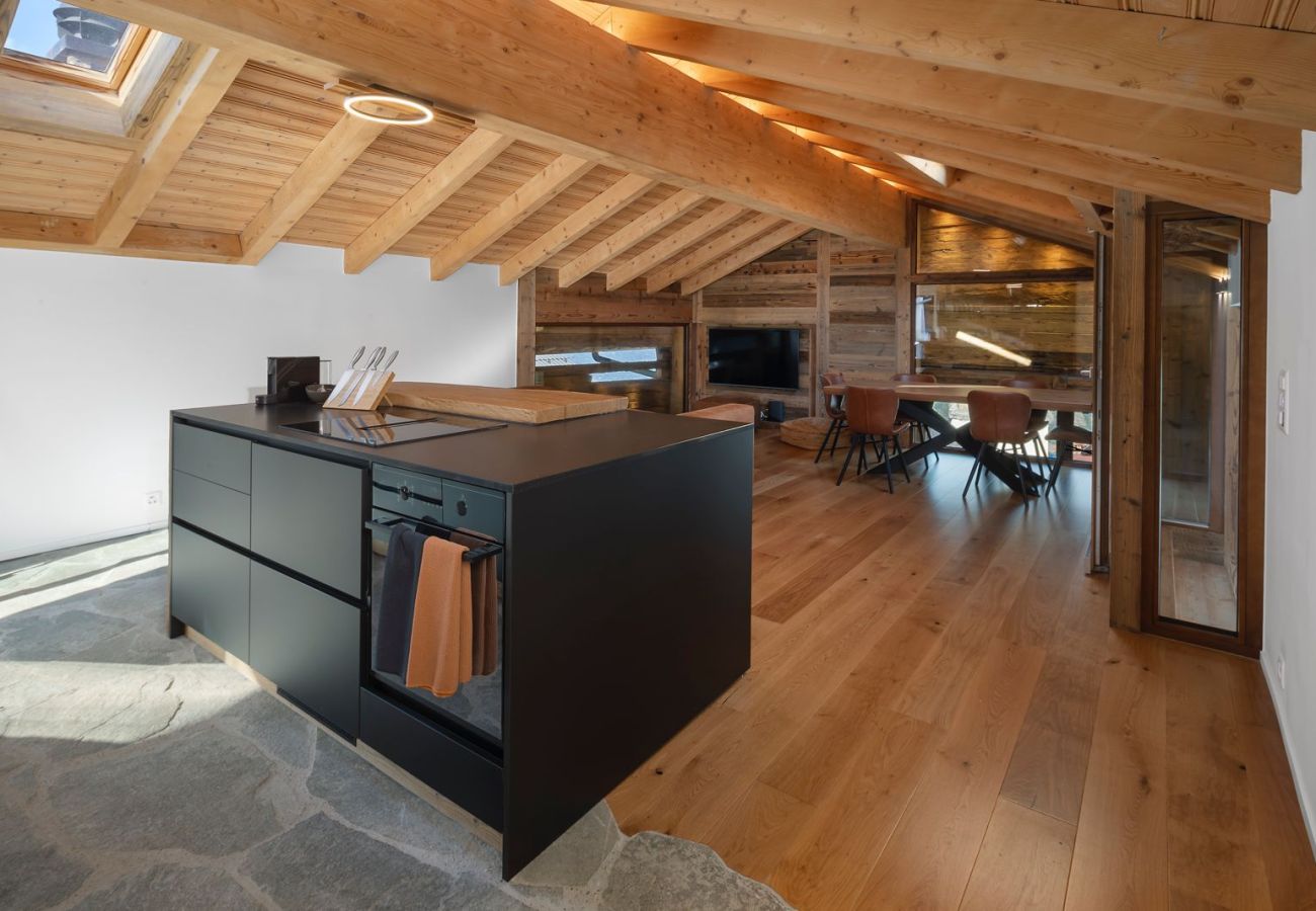 Ferienwohnung in Haute-Nendaz - Pilànous Residence - Penthouse suite - Swiss Alps