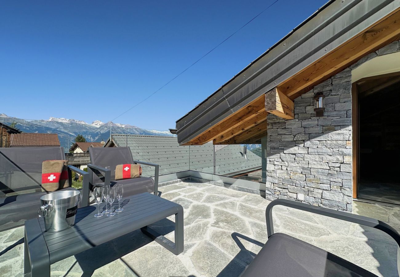 Ferienwohnung in Haute-Nendaz - Pilànous Residence - Penthouse suite - Swiss Alps