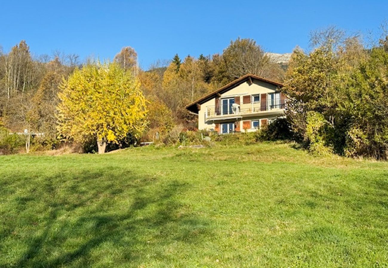 Ferienwohnung in Conzor - Sunny Lily facing the swiss Alps - Crans Montana