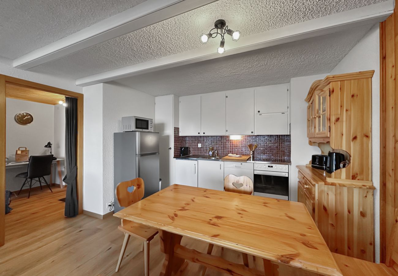 Ferienwohnung in Vex - Alpine Condo ski in and out - 4 Valleys – Swiss Al