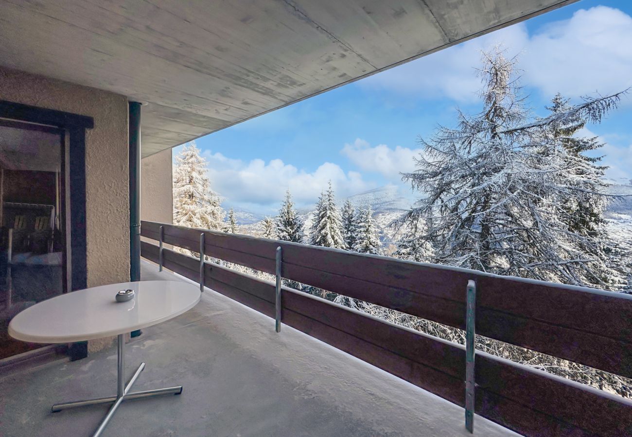 Ferienwohnung in Vex - Alpine Condo ski in and out - 4 Valleys – Swiss Al