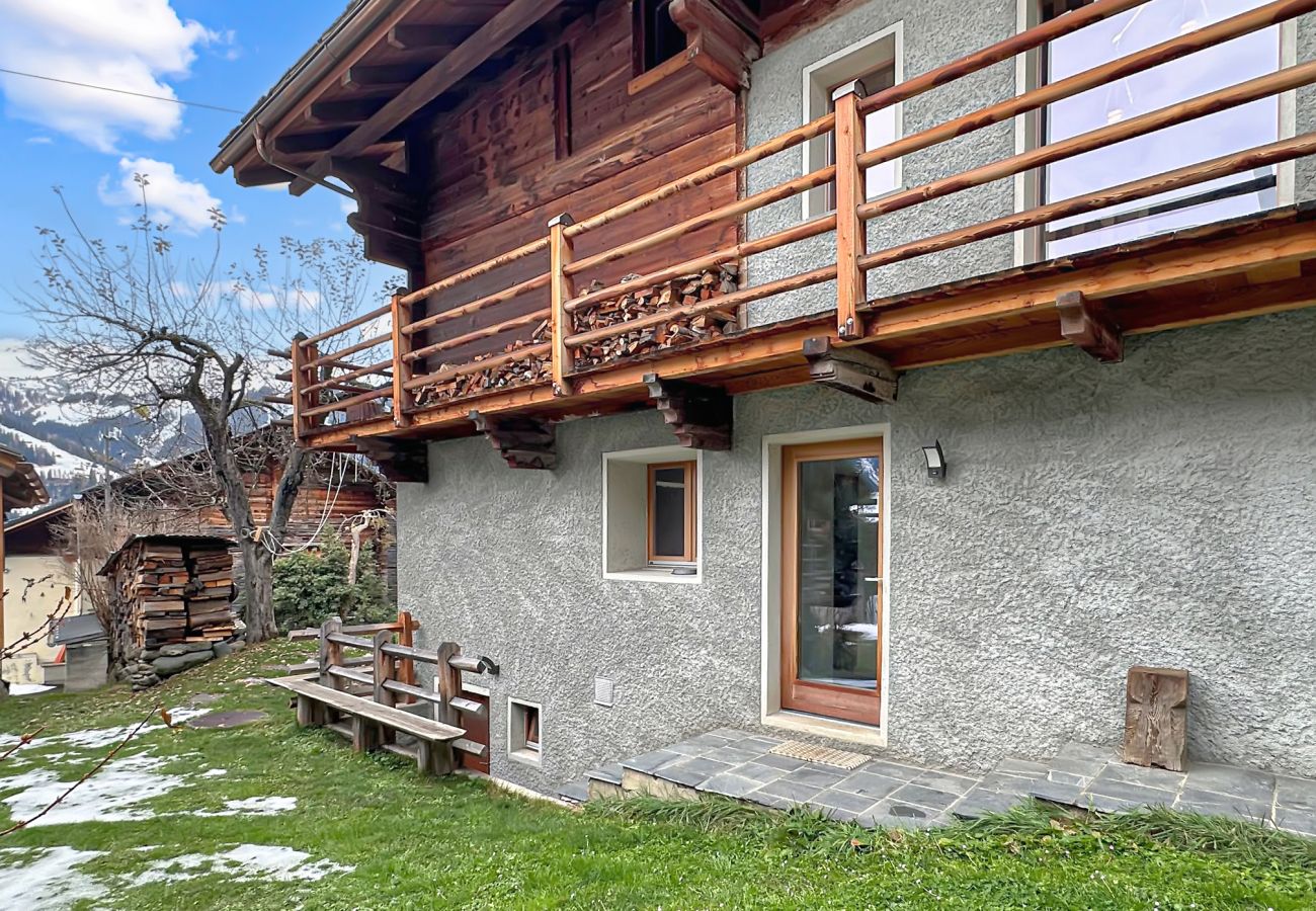 Ferienwohnung in Sarreyer - Perfect Lodge 10 mns from Verbier - 4 Valleys . Sw