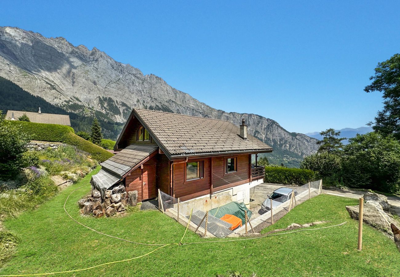 Chalet in Mayens-de-Chamoson - Chalet l'Ardoise - Nature Paradise - Swiss Alps