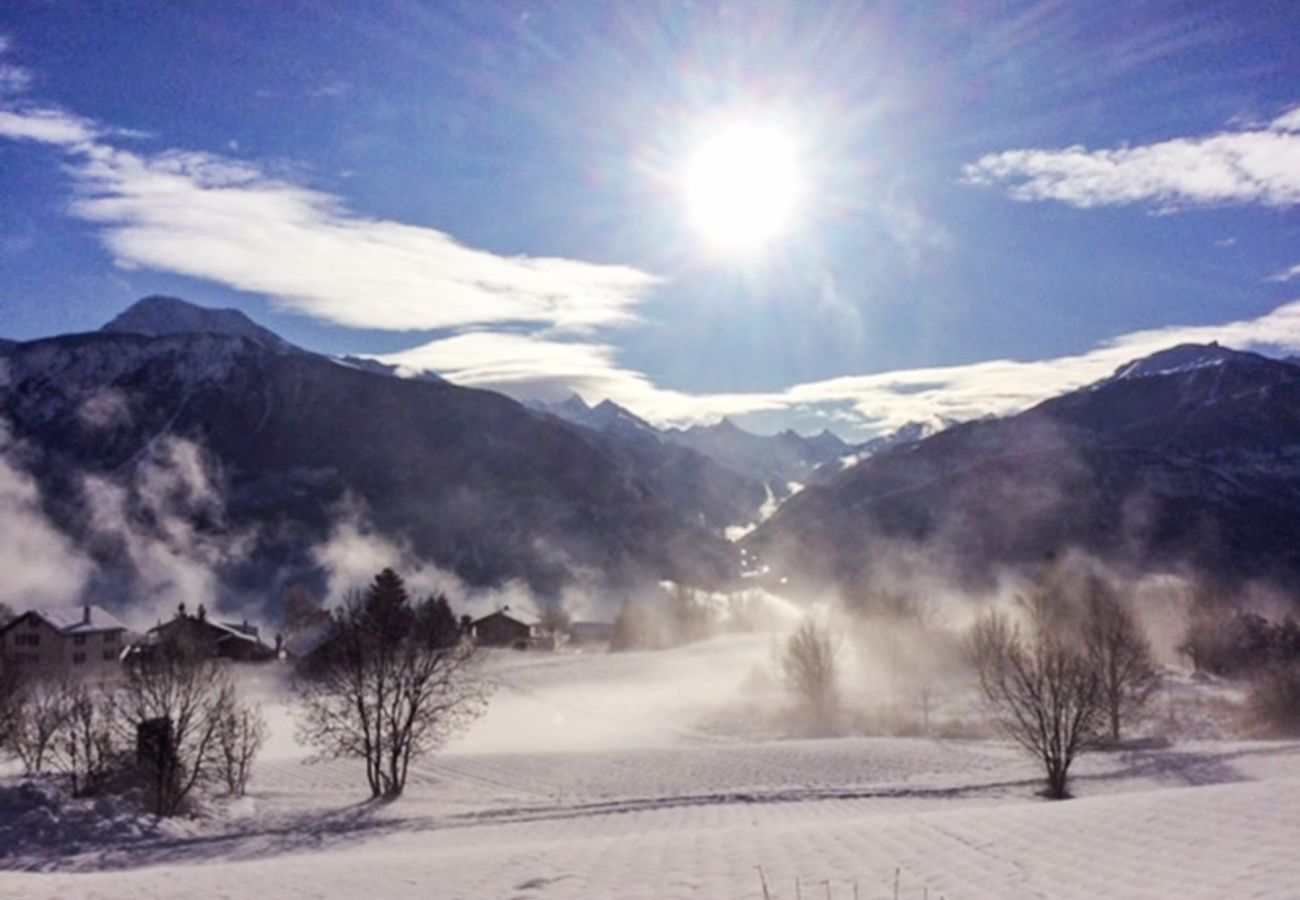 Apartment in Conzor - Sunny Lily facing the swiss Alps - Crans Montana